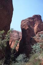 An gr��en Felsen vorbei