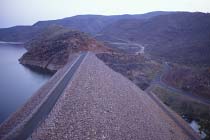Der Damm von Lake Argyle