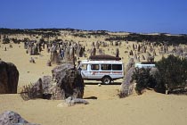 4WD zwischen den Pinnacles