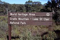 Nationalpark Schild