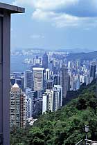 Skyline von Hong Kong Island